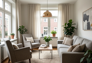 verlichting in de woonkamer